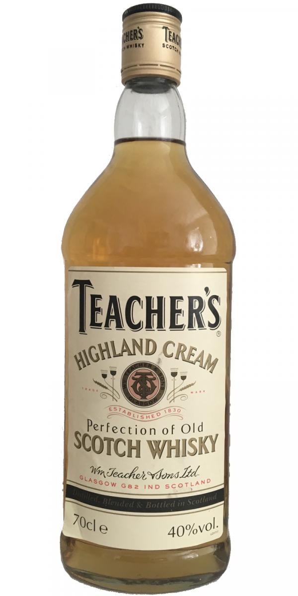 Teacher's Highland Cream Borco-Marken-Import Hamburg 40% 700ml
