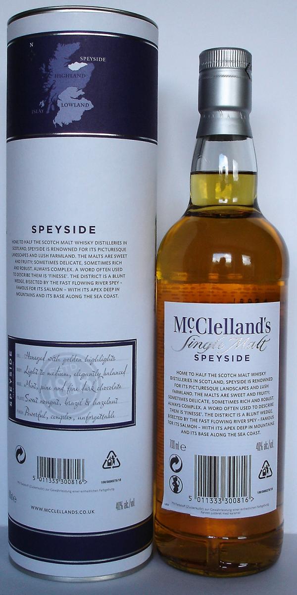 Mcclellands Speyside Ratings And Reviews Whiskybase