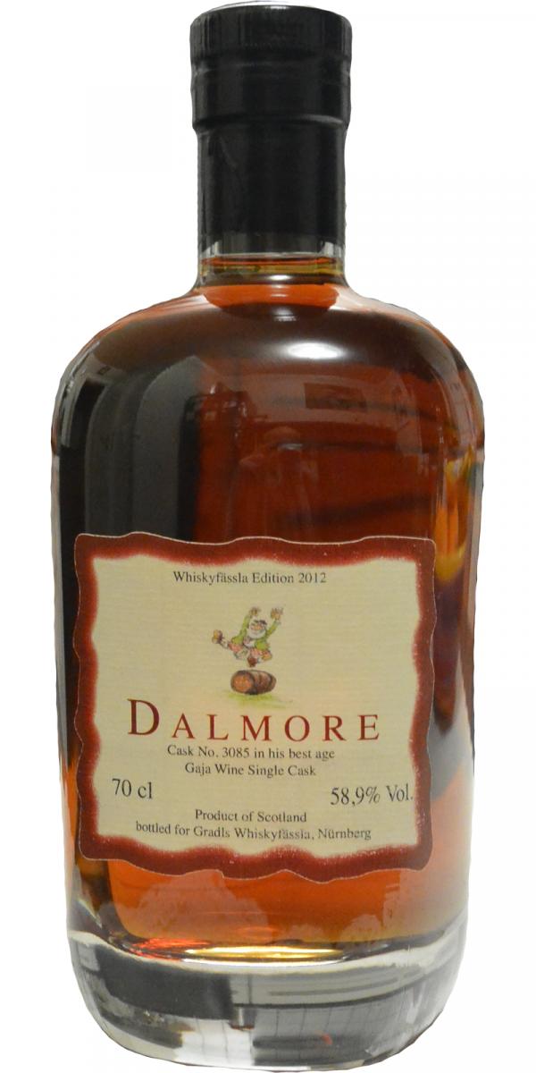 Dalmore Whiskyfassla Edition 2012 Gaja Wine Cask #3085 58.9% 700ml