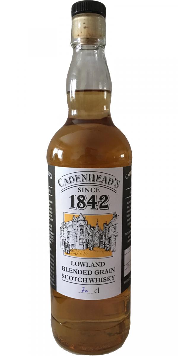 Cadenhead's Lowland Blended Grain 1842 CA 1842 Live Casks 59.7% 700ml