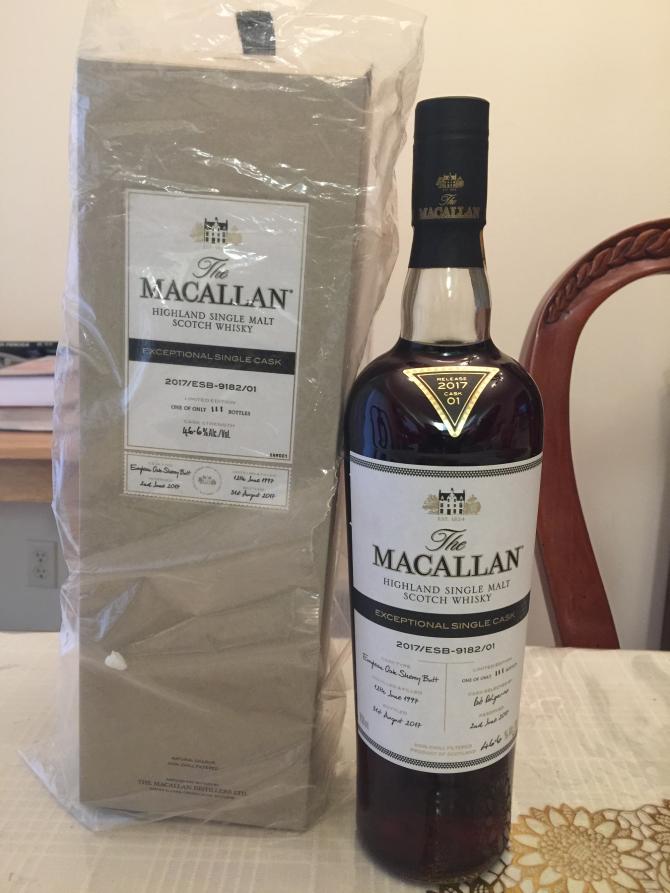 Macallan 2017 Esb 9182 01 Ratings And Reviews Whiskybase