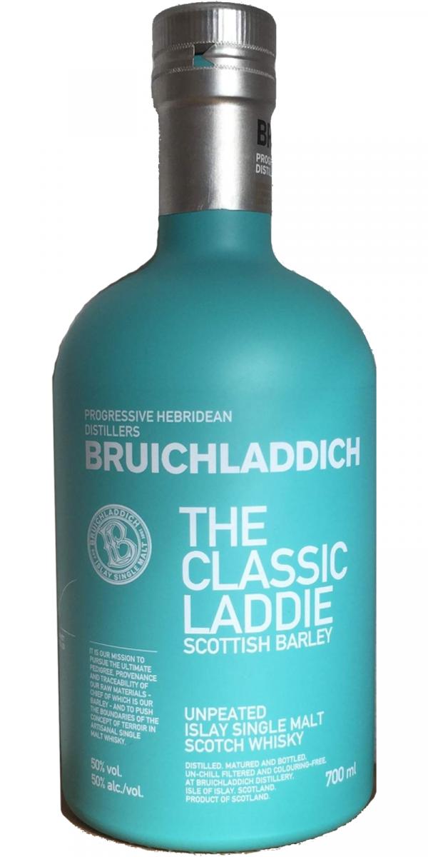 Bruichladdich the classic laddie scottish barley