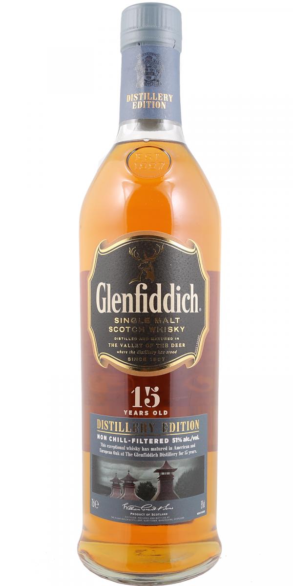 Glenfiddich 15yo Distillery Edition American & European Oak & Oloroso Sherry Campari Group Italy 51% 700ml