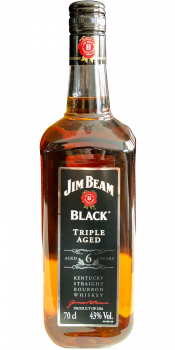 Jim Beam Black Triple Aged Bourbon Whiskey, Whisky Américain 43