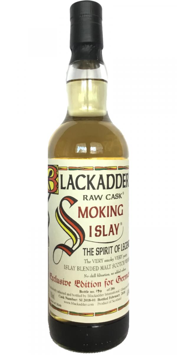 Smoking Islay Bottled 2018 BA Raw Cask SI 2018-01 Germany Exclusive Edition 60.4% 700ml