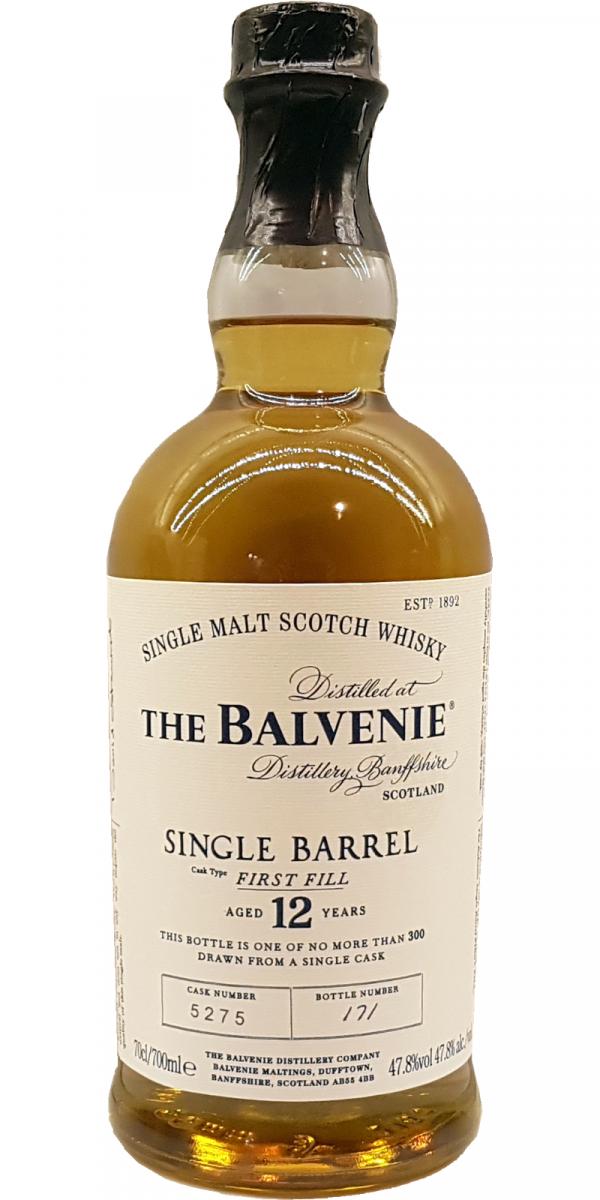 Balvenie 12yo Single Barrel #5275 47.8% 700ml