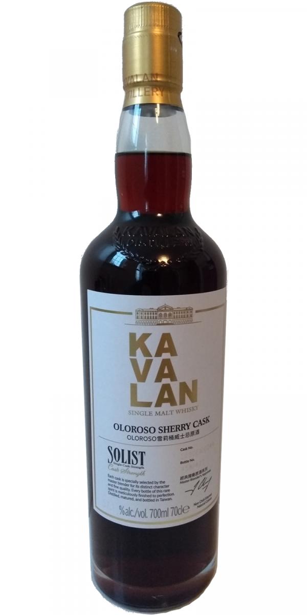 Kavalan Solist Oloroso Sherry Cask S090610024A Cathay Pacific 57.1% 700ml