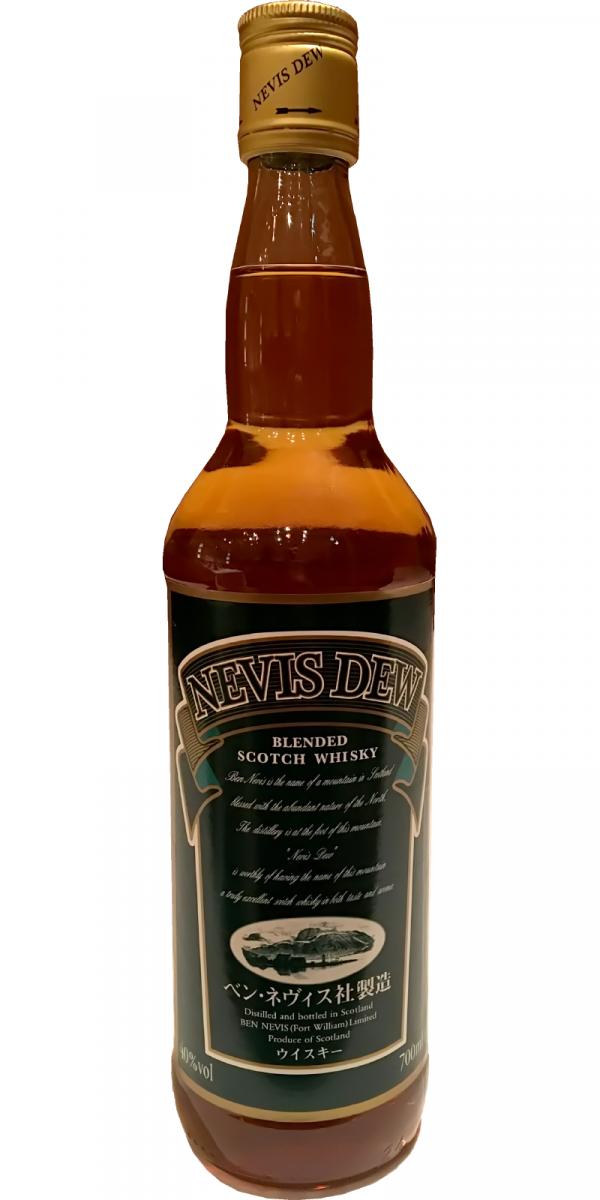 Nevis Dew Blended Scotch Whisky Green Label 40% 700ml