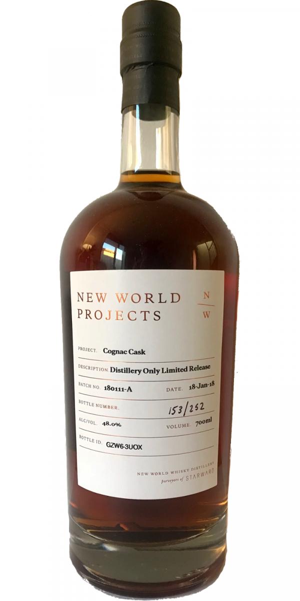 New World Projects Starward Distillery Only: Cognac Cask