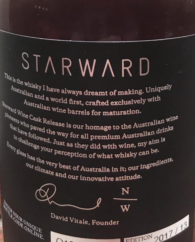 Starward Wine Cask