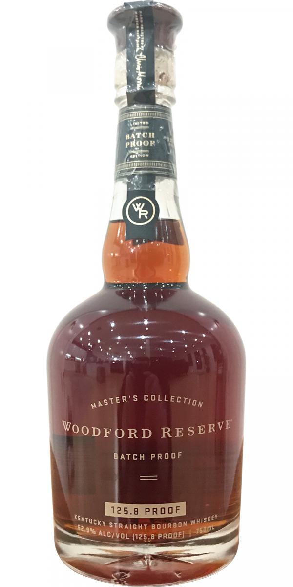 Woodford Reserve Master's Collection Batch Proof Bourbon Whiskey 700ml