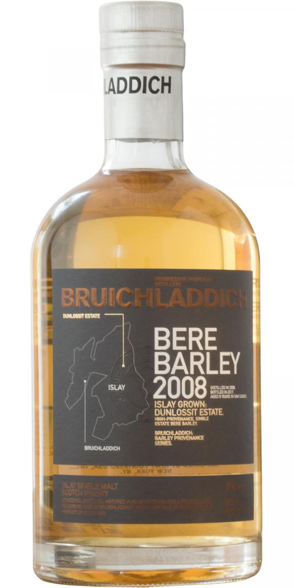 Bruichladdich 2008 Bere Barley 50% 750ml