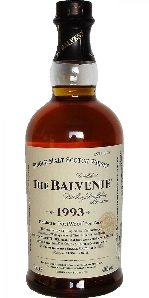 Balvenie 1993 Gift Set Port Wood Finish 40% 700ml