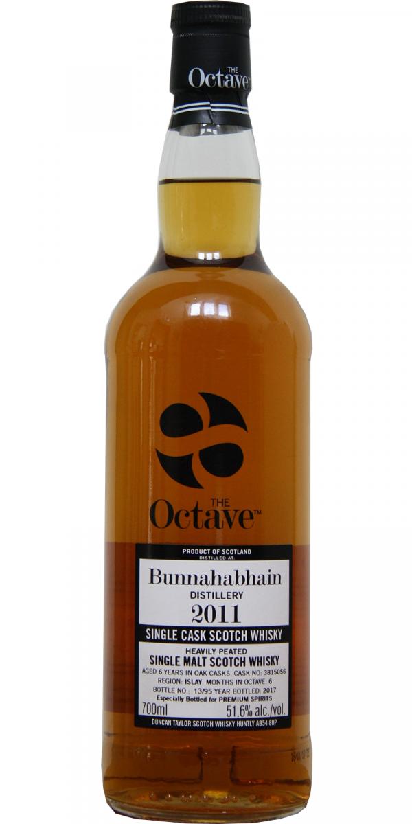 Bunnahabhain 2011 DT The Octave Heavily Peated #3815056 Premium Spirits 51.6% 700ml