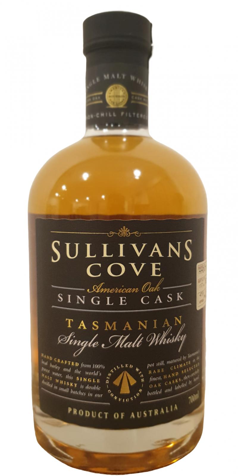 Sullivans Cove 2000 American Oak Cask Matured American Oak HH0472 47.5% 700ml