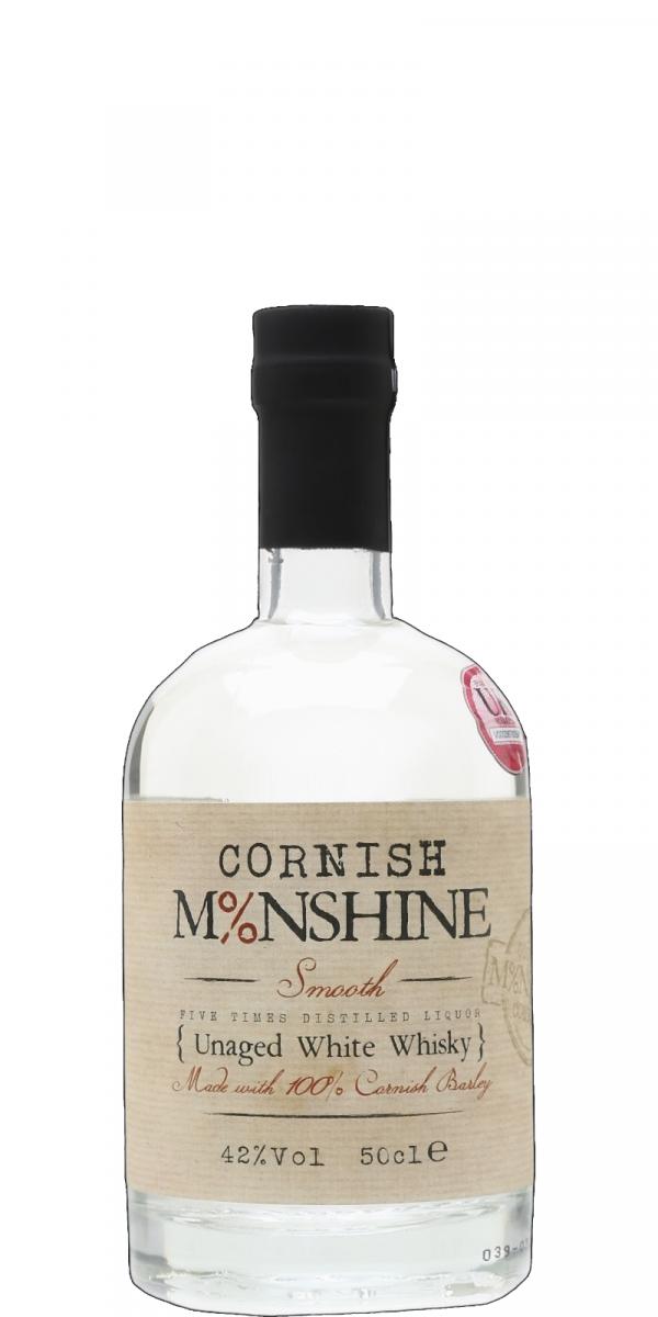 Cornish Moonshine Unaged White Whisky 42% 500ml