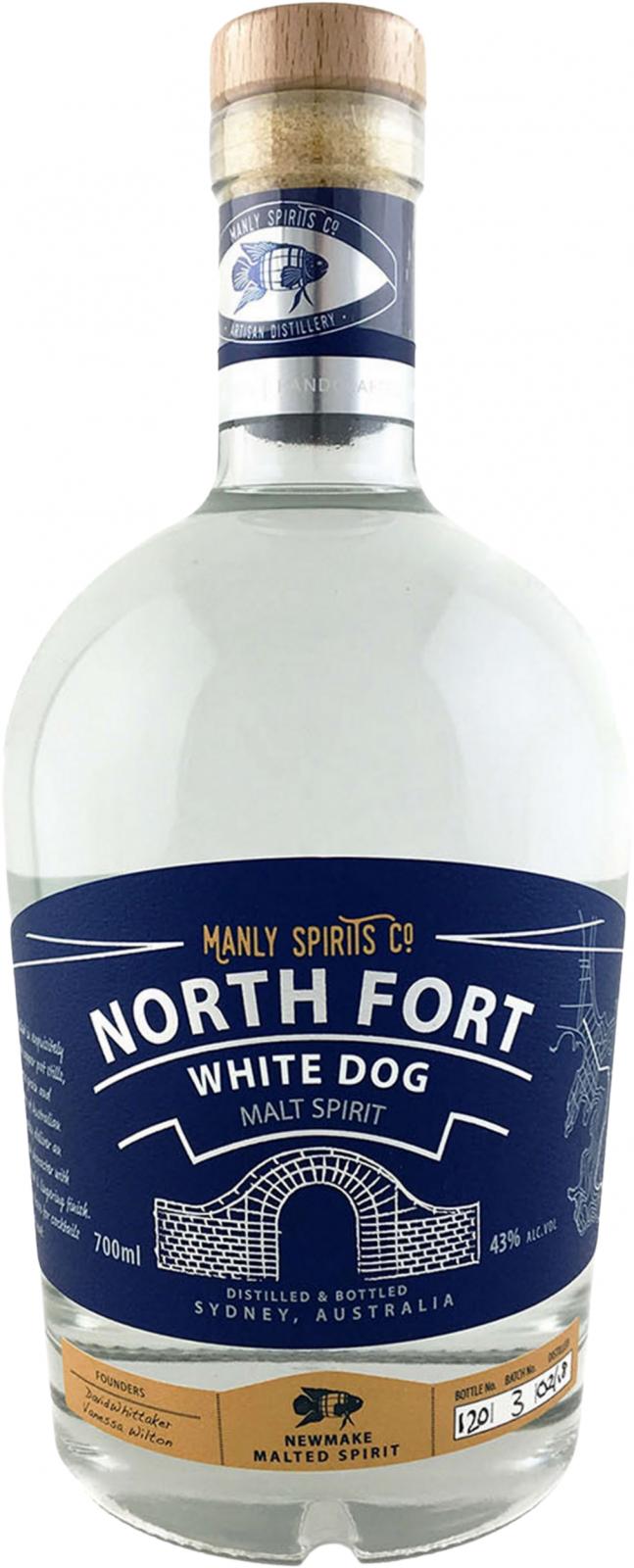 Manly Spirits North Fort - White Dog
