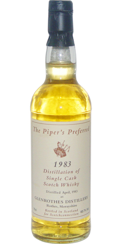 Glenrothes 1983 ScCo The Piper's Preferred 60.7% 700ml