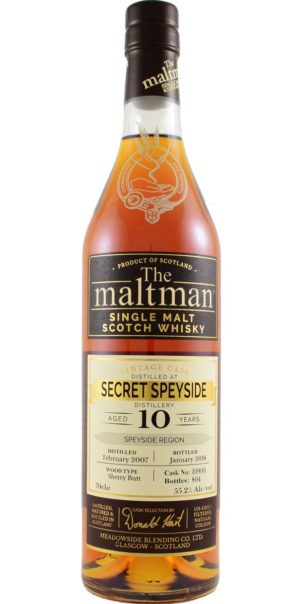 Secret Speyside Distillery 2007 MBl