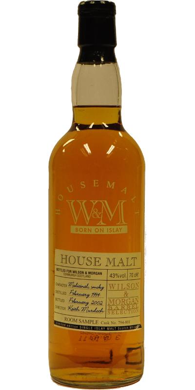 House Malt 1994 WM Barrel Selection Born on Islay 794 801 43% 700ml