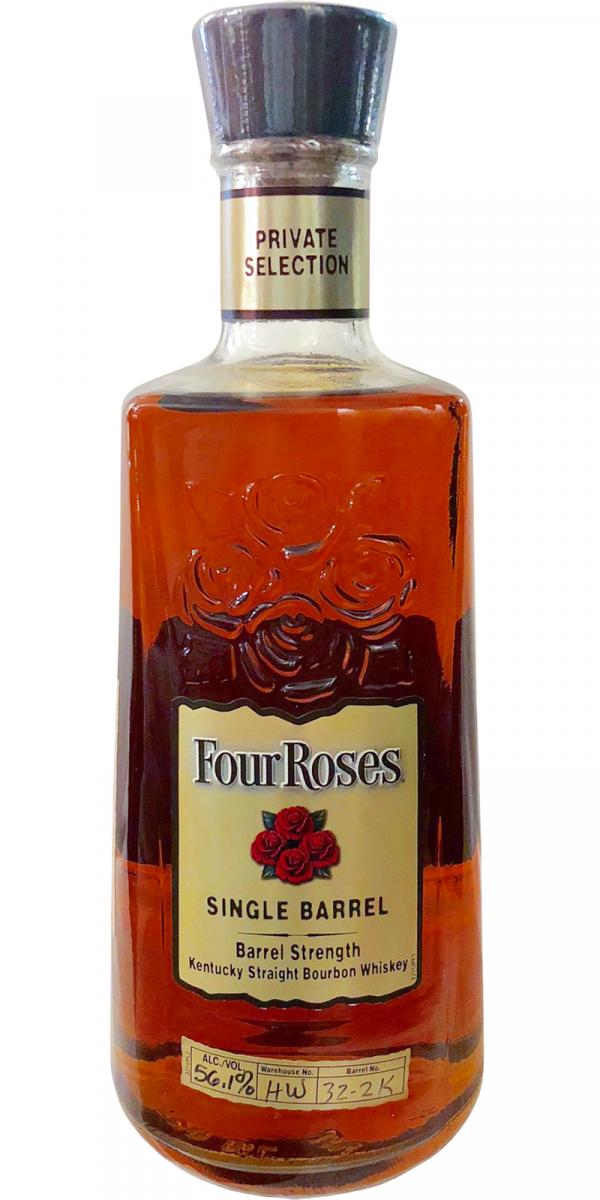 Four Roses 11yo Private Selection OBSF HW 32-2K K&L Wine Merchants 56.1% 750ml