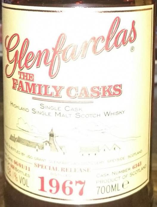 Glenfarclas 1967 58.1% 700ml