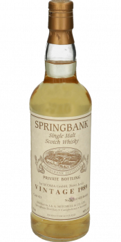 Springbank 1989 Private Bottling