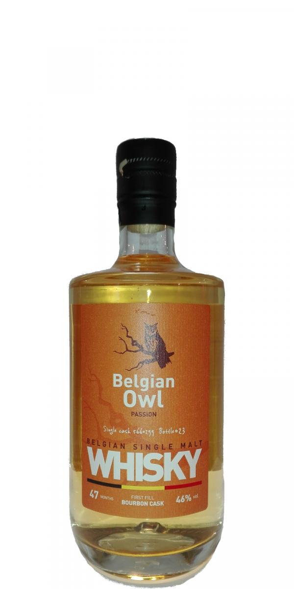 The Belgian Owl 47 months Passion 1st Fill Bourbon #5660299 46% 500ml