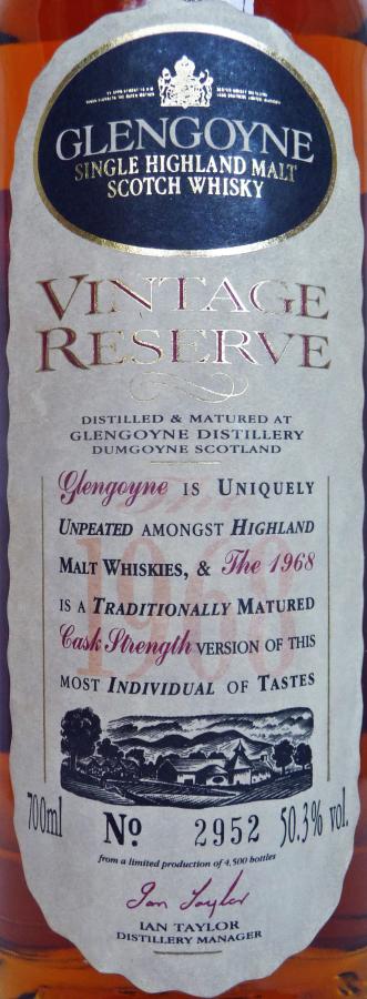 Glengoyne 1968