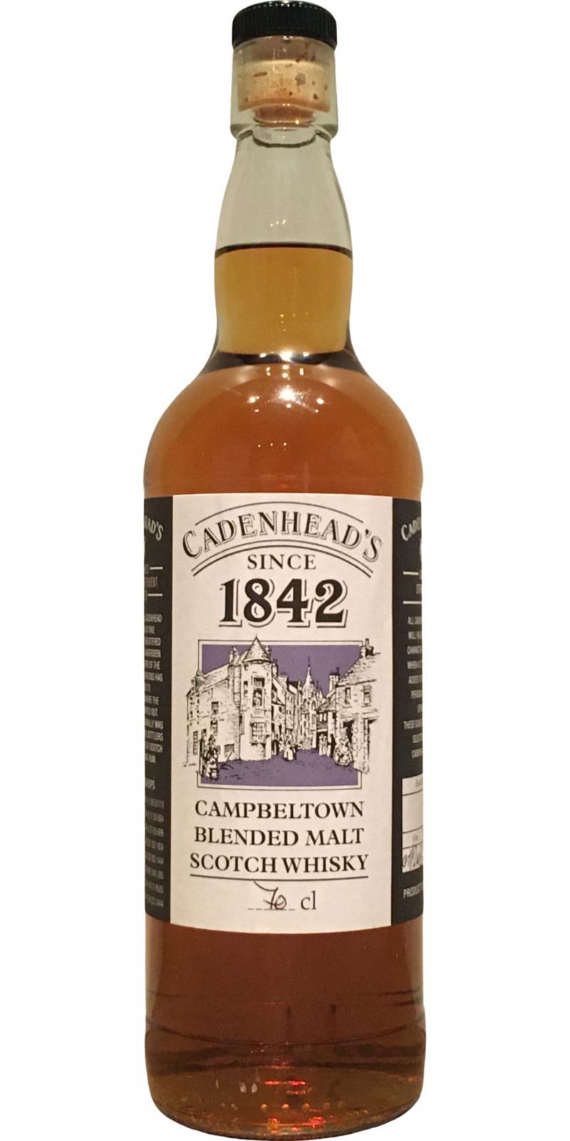 Campbeltown Blended Malt Cadenhead's 1842 CA Hand-bottled from the cask 58.6% 700ml