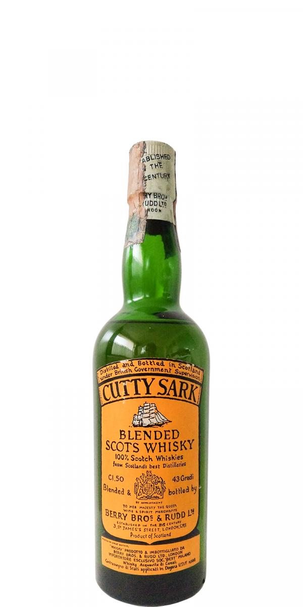 Cutty Sark Blended Scots Whisky 43% 500ml