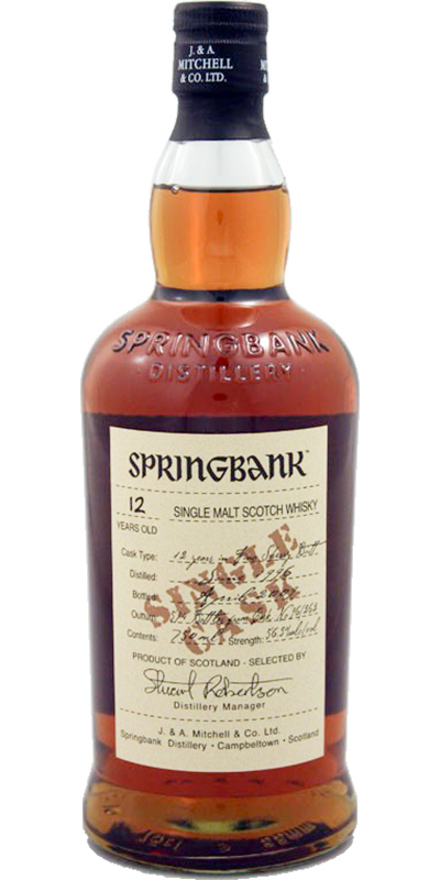 Springbank 1996 Fino Sherry