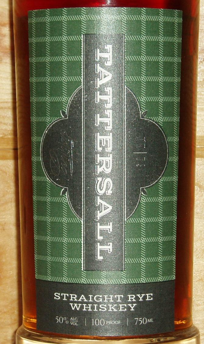 Tattersall Straight Rye Whiskey