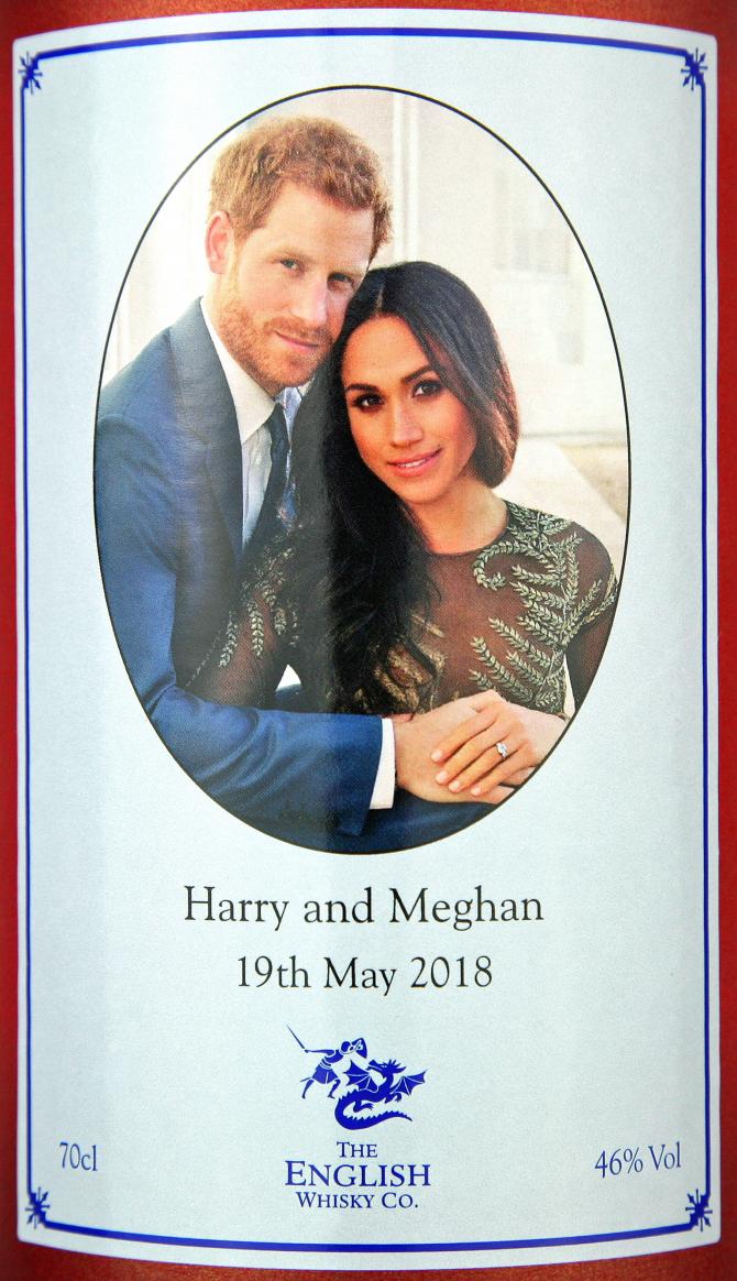 The English Whisky Harry and Meghan