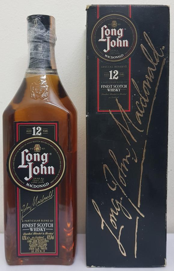 Long John 12-year-old - Ratings and reviews - Whiskybase