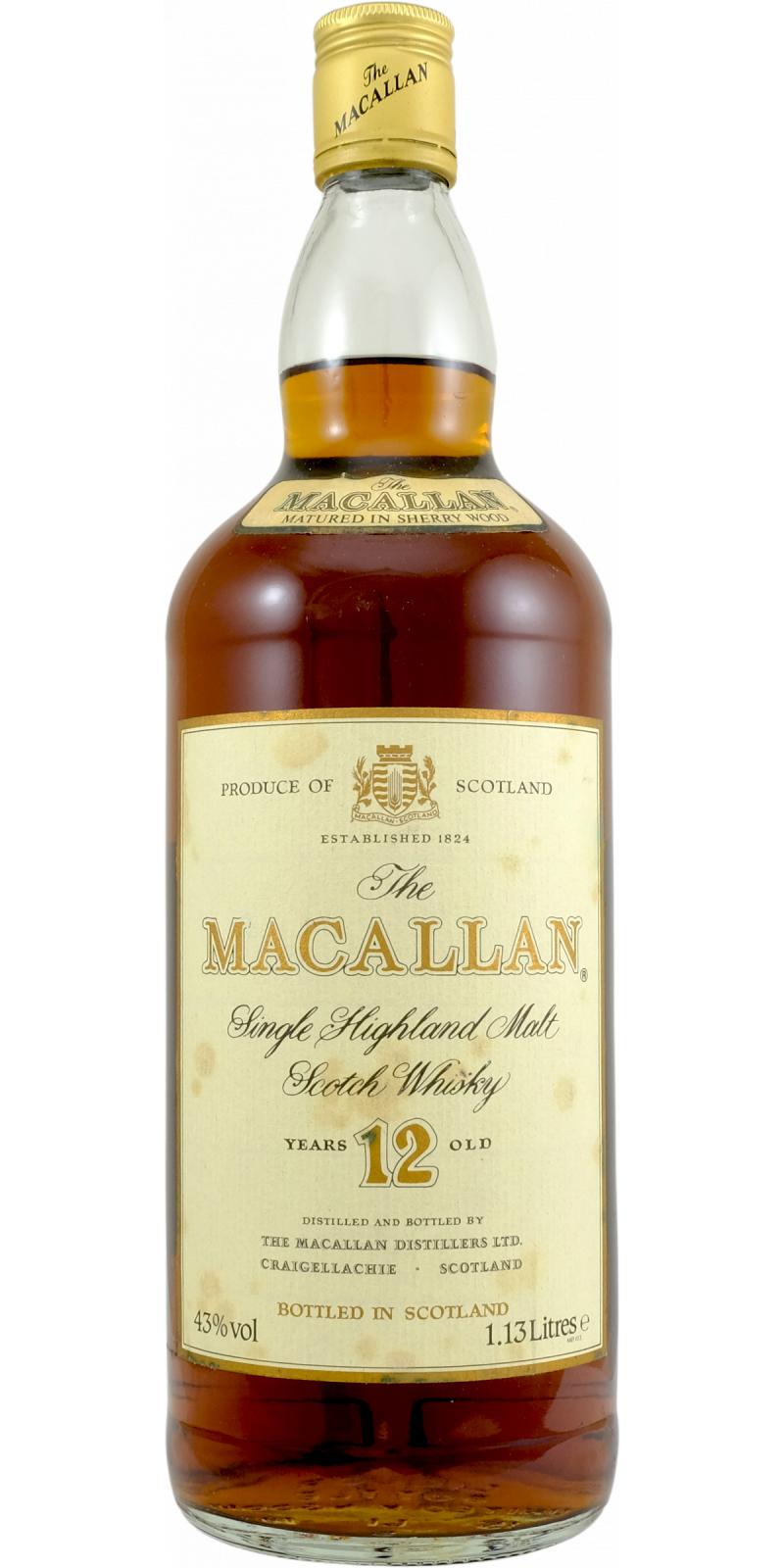 Macallan 12-year-old - Ratings and reviews - Whiskybase