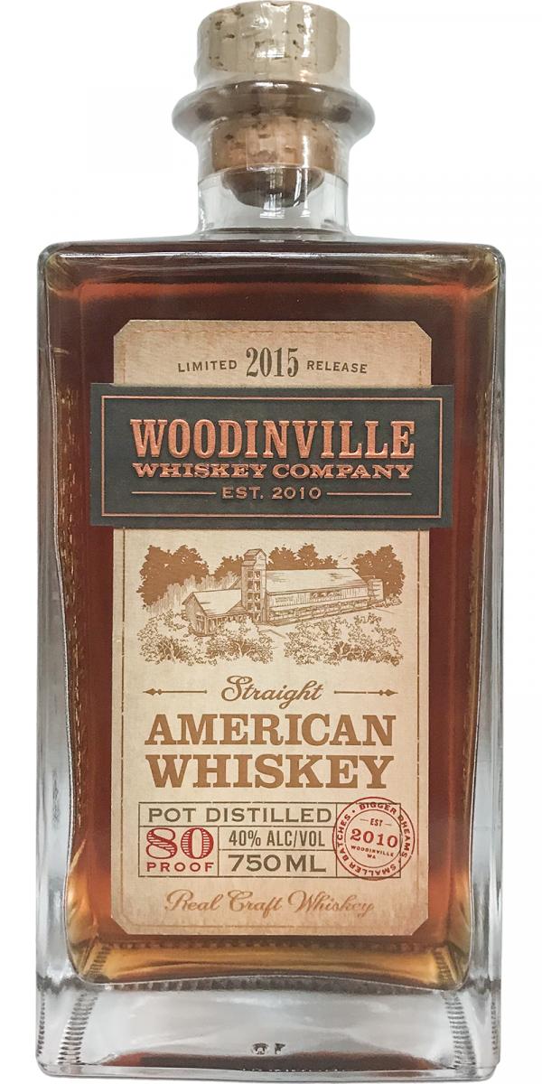 Woodinville Straight American Whisky Limited 2015 Release Bourbon 40% 750ml