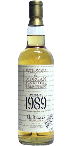 Aultmore 1989 WM Barrel Selection Sherry cask 46% 700ml