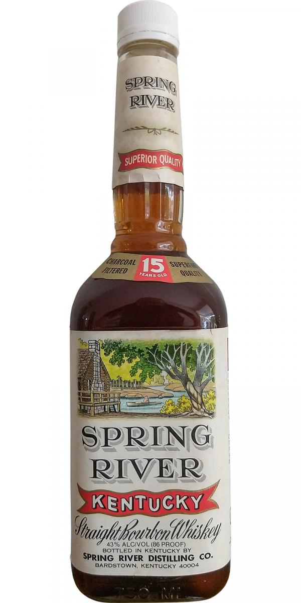 Spring River 15yo Kentucky Straight Bourbon Whisky New American Oak 43% 750ml