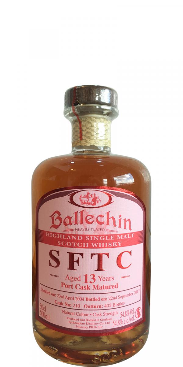Ballechin 2004 SFTC Port Cask Matured #210 54.8% 500ml
