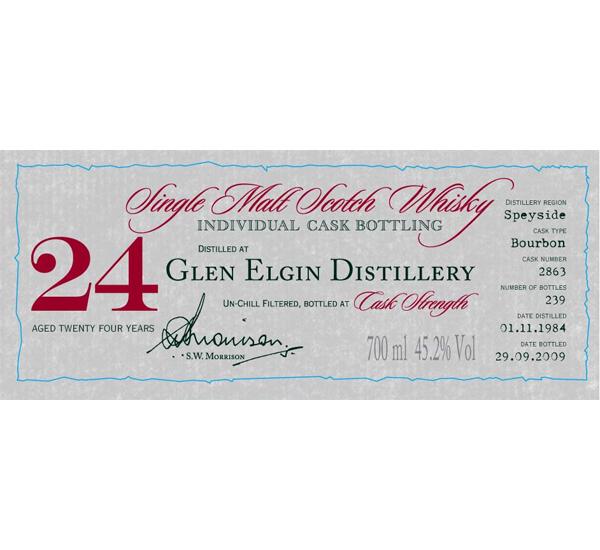 Glen Elgin 1984 DR