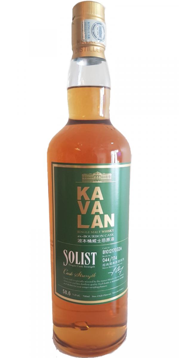 Kavalan Solist ex-Bourbon Cask B120120058A 58.6% 700ml