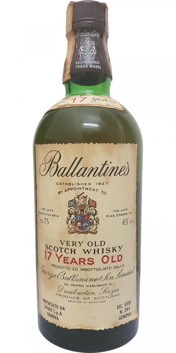 Ballantine's 17yo Oak Casks Spirit S.p.A. Genova 43% 750ml