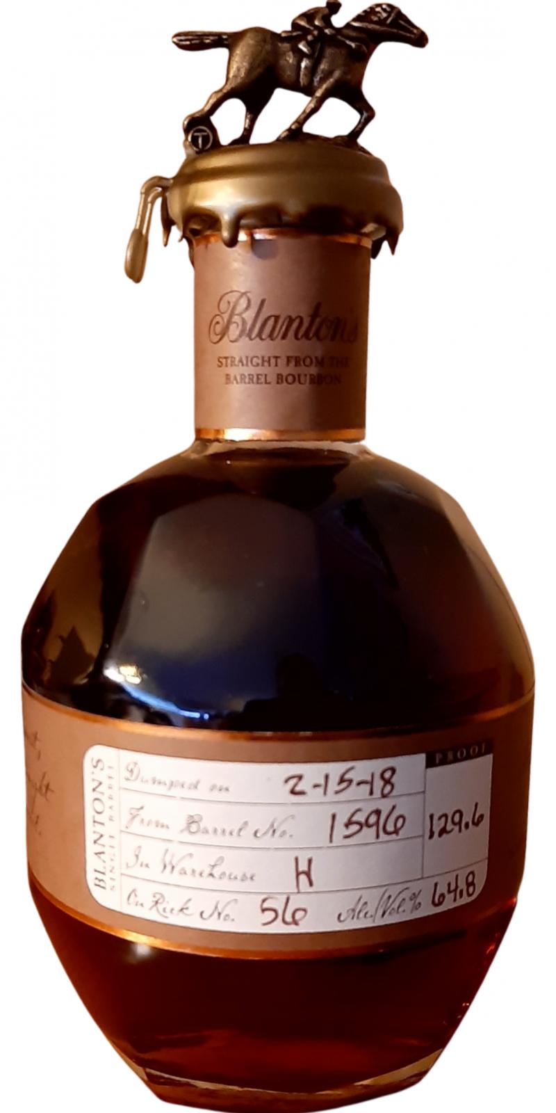 Blanton's Straight from the Barrel Ratings and reviews