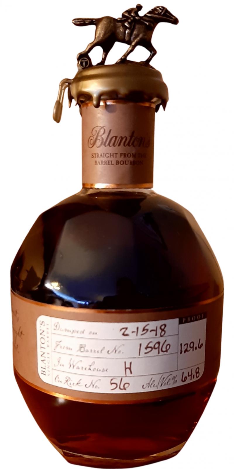 Blanton's The Original Single Barrel Bourbon Whisky #1567 46.5% 700ml