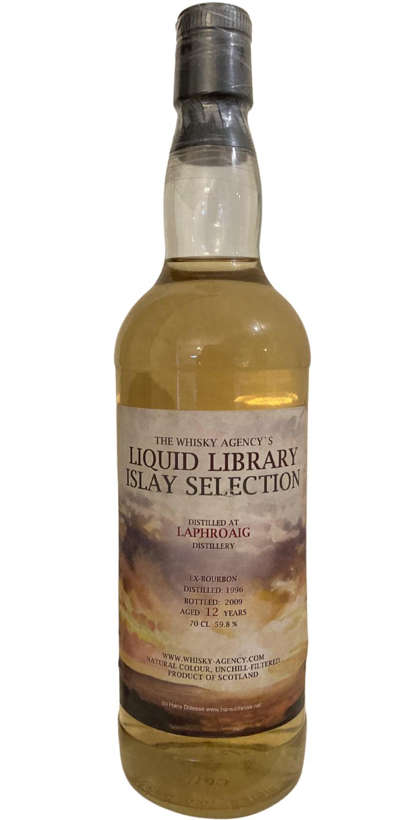 Laphroaig 1996 TWA Liquid Library Islay Selection Ex-Bourbon Cask 59.8% 700ml