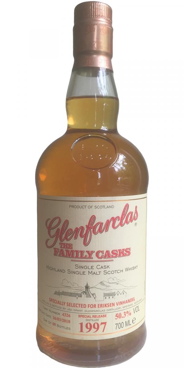 Glenfarclas 1997 The Family Casks Special Release Oloroso Sherry #4326 Eriksen Vinhandel 50.3% 700ml