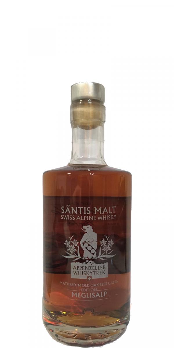 Santis Malt Whiskytrek Edition Meglisalp 49% 500ml