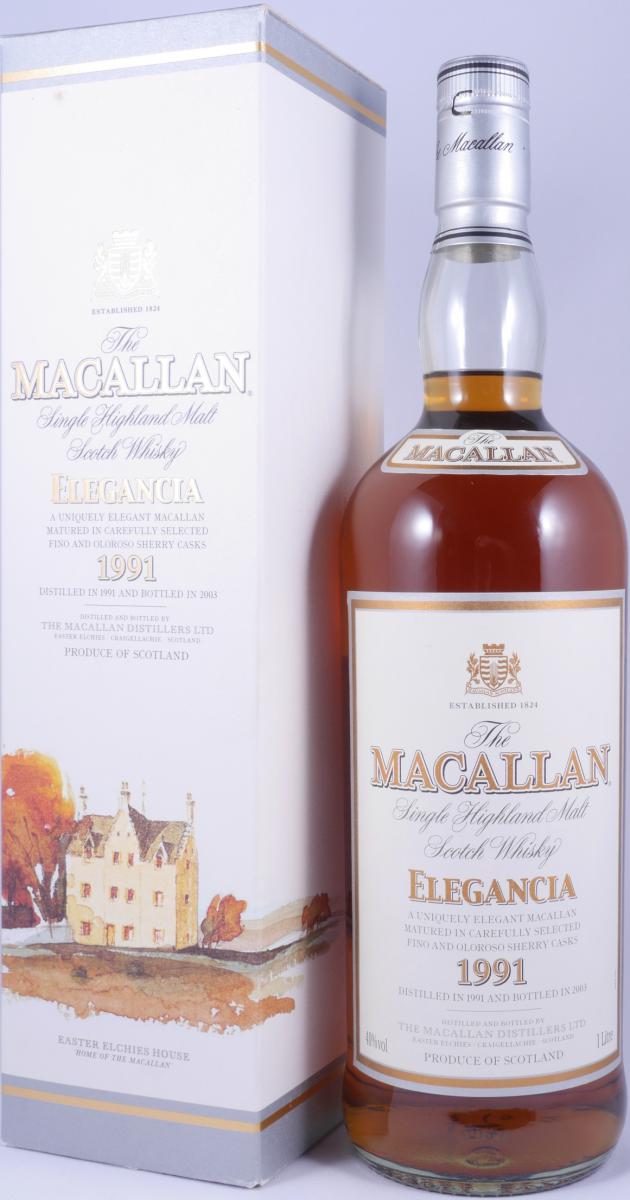 Macallan 1991 Elegancia Ratings And Reviews Whiskybase