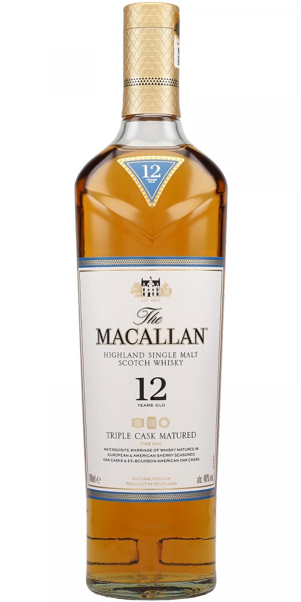 Macallan 12yo Sherry Bourbon 40% 700ml